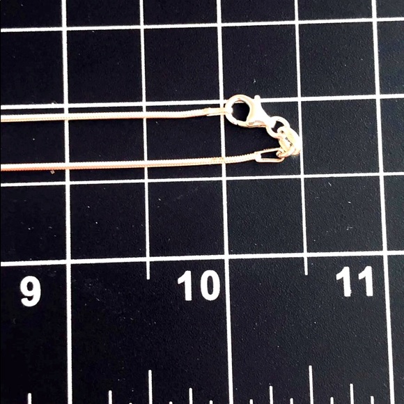 Vintage Silver Necklace & ST Hoop Earrings - Picture 5 of 9